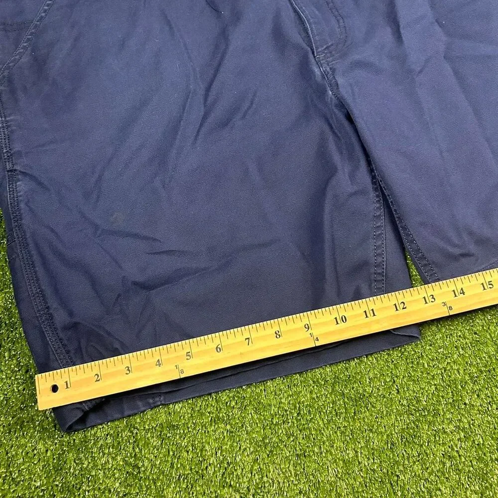 Carhartt Men's Navy and Blue Shorts
